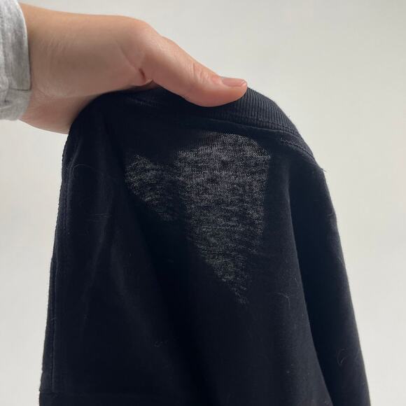 Vintage Michigan University Wolverines Champions 90s Black Big Logo Shirt XL NEW - Picture 6 of 6